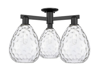 Innovations - 716-3F-BK-G372 - Three Light Semi-Flush Mount - Arcadia - Matte Black