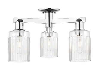 Innovations - 716-3F-PC-G342 - Three Light Semi-Flush Mount - Arcadia - Polished Chrome