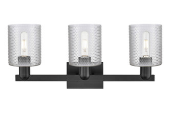Arcadia Three Light Bath Vanity (716-3W-BK-G112)