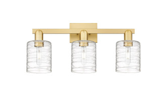 Innovations - 716-3W-SG-G1113 - Three Light Bath Vanity - Arcadia - Satin Gold