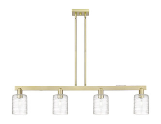 Innovations - 716-4I-AB-G1113 - Four Light Island Pendant - Arcadia - Antique Brass