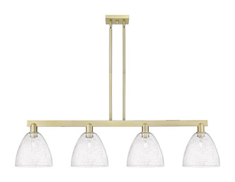 Innovations - 716-4I-AB-GBD-94 - Four Light Island Pendant - Arcadia - Antique Brass
