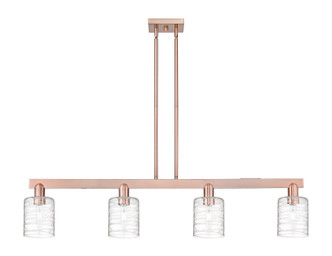 Innovations - 716-4I-AC-G1113 - Four Light Island Pendant - Arcadia - Antique Copper
