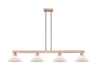 Innovations - 716-4I-AC-G131 - Four Light Island Pendant - Arcadia - Antique Copper