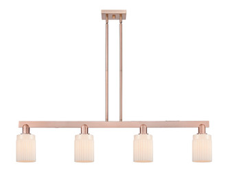 Innovations - 716-4I-AC-G341 - Four Light Island Pendant - Arcadia - Antique Copper