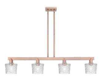 Innovations - 716-4I-AC-G402 - Four Light Island Pendant - Arcadia - Antique Copper