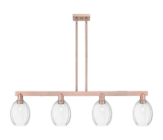 Innovations - 716-4I-AC-G459-6CL - Four Light Island Pendant - Arcadia - Antique Copper