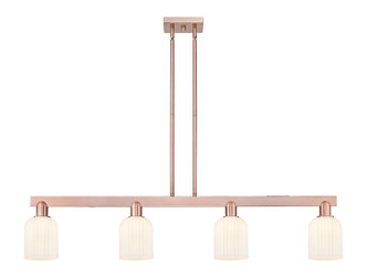Innovations - 716-4I-AC-G559-5GWH - Four Light Island Pendant - Arcadia - Antique Copper