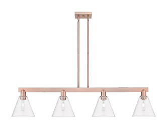 Innovations - 716-4I-AC-GBC-82 - Four Light Island Pendant - Arcadia - Antique Copper
