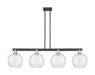 Innovations - 716-4I-BAB-G124-10 - Four Light Island Pendant - Arcadia - Black Antique Brass