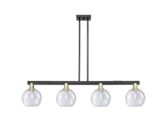 Innovations - 716-4I-BAB-G124-8 - Four Light Island Pendant - Arcadia - Black Antique Brass