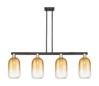 Innovations - 716-4I-BAB-G482-7AM - Four Light Island Pendant - Arcadia - Black Antique Brass