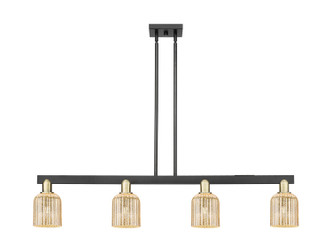Innovations - 716-4I-BAB-G559-5ME - Four Light Island Pendant - Arcadia - Black Antique Brass