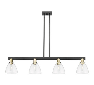 Innovations - 716-4I-BAB-GBD-752 - Four Light Island Pendant - Arcadia - Black Antique Brass