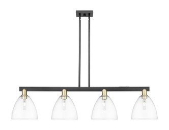 Innovations - 716-4I-BAB-GBD-92 - Four Light Island Pendant - Arcadia - Black Antique Brass