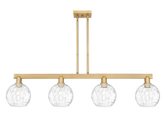 Innovations - 716-4I-BB-G1215-8 - Four Light Island Pendant - Arcadia - Brushed Brass
