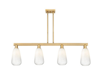 Innovations - 716-4I-BB-G480-6OP - Four Light Island Pendant - Arcadia - Brushed Brass