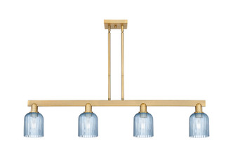 Innovations - 716-4I-BB-G559-5BL - Four Light Island Pendant - Arcadia - Brushed Brass
