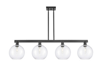 Innovations - 716-4I-BK-G122-10 - Four Light Island Pendant - Arcadia - Matte Black
