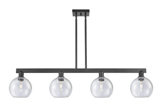 Innovations - 716-4I-BK-G124-8 - Four Light Island Pendant - Arcadia - Matte Black