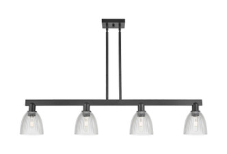 Innovations - 716-4I-BK-G382 - Four Light Island Pendant - Arcadia - Matte Black