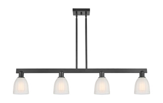 Innovations - 716-4I-BK-G441 - Four Light Island Pendant - Arcadia - Matte Black