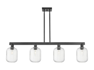Innovations - 716-4I-BK-G460-7CL - Four Light Island Pendant - Arcadia - Matte Black