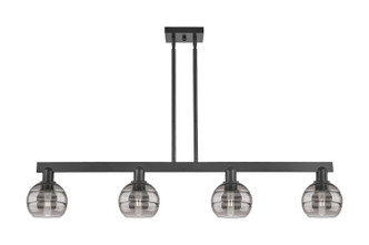 Innovations - 716-4I-BK-G556-6SM - Four Light Island Pendant - Arcadia - Matte Black