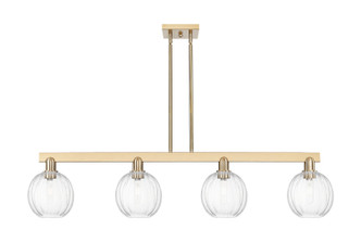 Innovations - 716-4I-CB-G458-7CL - Four Light Island Pendant - Arcadia - Champagne Bronze