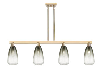 Innovations - 716-4I-CB-G480-6SL - Four Light Island Pendant - Arcadia - Champagne Bronze