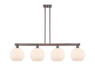 Innovations - 716-4I-OB-G121-10 - Four Light Island Pendant - Arcadia - Oil Rubbed Bronze