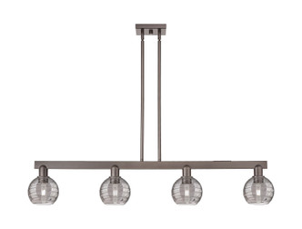 Innovations - 716-4I-OB-G1213-6SM - Four Light Island Pendant - Arcadia - Oil Rubbed Bronze