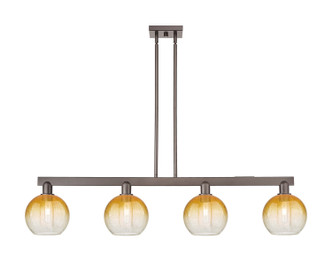 Innovations - 716-4I-OB-G483-8AM - Four Light Island Pendant - Arcadia - Oil Rubbed Bronze