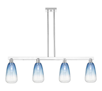 Innovations - 716-4I-PC-G480-6SB - Four Light Island Pendant - Arcadia - Polished Chrome