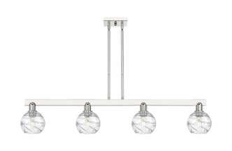 Innovations - 716-4I-PN-G1213-6CL - Four Light Island Pendant - Arcadia - Polished Nickel