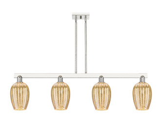 Innovations - 716-4I-PN-G457-6ME - Four Light Island Pendant - Arcadia - Polished Nickel