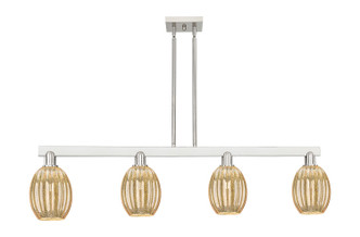 Innovations - 716-4I-SN-G459-6ME - Four Light Island Pendant - Arcadia - Brushed Satin Nickel