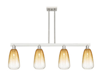 Innovations - 716-4I-SN-G480-6AM - Four Light Island Pendant - Arcadia - Brushed Satin Nickel