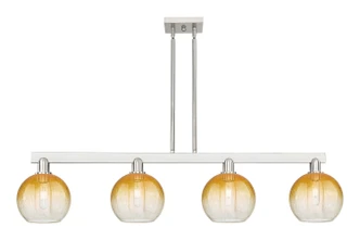 Innovations - 716-4I-SN-G483-8AM - Four Light Island Pendant - Arcadia - Brushed Satin Nickel