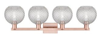 Arcadia Four Light Bath Vanity (716-4W-AC-G122C-8CL)