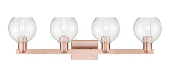 Arcadia Four Light Bath Vanity (716-4W-AC-G124-6)