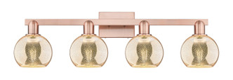 Innovations - 716-4W-AC-G128-6 - Four Light Bath Vanity - Arcadia - Antique Copper
