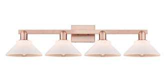 Innovations - 716-4W-AC-G131 - Four Light Bath Vanity - Arcadia - Antique Copper