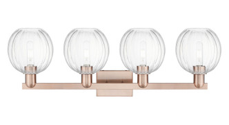 Arcadia Four Light Bath Vanity (716-4W-AC-G458-7CL)