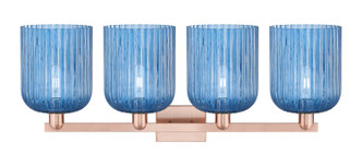 Arcadia Four Light Bath Vanity (716-4W-AC-G559-8BL)
