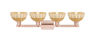 Arcadia Four Light Bath Vanity (716-4W-AC-NBD2-75-NAT)