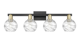 Innovations - 716-4W-BAB-G1213-6CL - Four Light Bath Vanity - Arcadia - Black Antique Brass