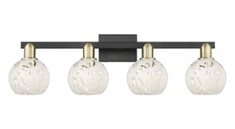 Innovations - 716-4W-BAB-G1216-6WM - Four Light Bath Vanity - Arcadia - Black Antique Brass