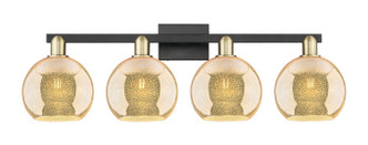 Innovations - 716-4W-BAB-G128-8 - Four Light Bath Vanity - Arcadia - Black Antique Brass