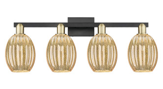 Innovations - 716-4W-BAB-G459-6ME - Four Light Bath Vanity - Arcadia - Black Antique Brass